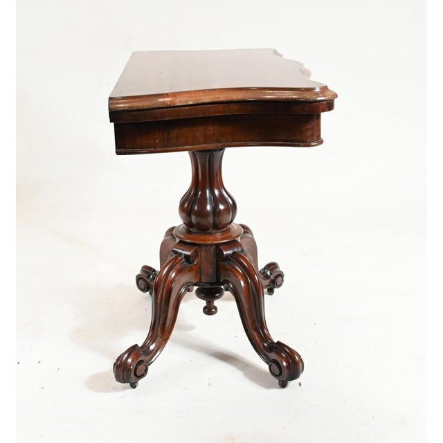 Antique Victorian Games Table, 1860 For Sale - Image 3 of 7