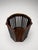 Wood English Georgian Mahogany and Brass Slatted Plate Bucket For Sale - Image 7 of 8