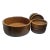 Vintage Teak Wood Salad Bowl Set (5), MCM For Sale