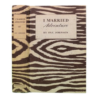 "I Married Adventure" 1940 Johnson, Osa For Sale