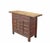 Double Top Drawer Carved Cabinet or Sideboard For Sale - Image 4 of 12