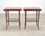 Traditional Pair of Regency Style Mahogany Leather Top Drink Side Tables For Sale - Image 3 of 18
