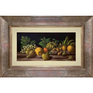 Santo Miano, Still Life, 1990, Oil Painting on Canvas, Framed For Sale