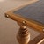 Wood Rustic Coffee Table in Slate, Brass and Oak, Germany, 1970s For Sale - Image 7 of 10