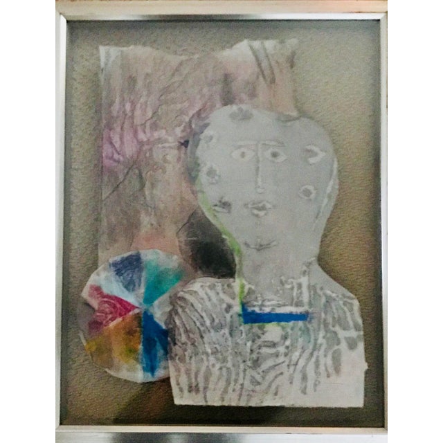 Mihail Simeonov Artist proof lV, Vlll Intaglio collage Artist signed and numbered 25.5” x 20.5 Certificate of Authenticity...