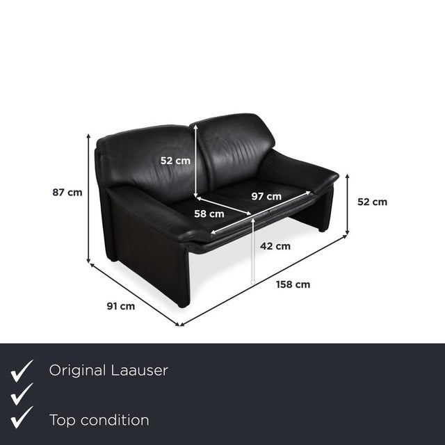with the Laauser Atlanta two-seater sofa, you're bringing home a piece of furniture that perfectly embodies the cozy...