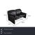 with the Laauser Atlanta two-seater sofa, you're bringing home a piece of furniture that perfectly embodies the cozy...