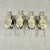 English Estate Sterling Silver Lemon Squeezers, Set / 4 For Sale - Image 4 of 16