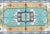 Indian Ebba Rug, 8x10, Yellow For Sale - Image 3 of 5