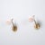 Italian Sculptural Brass Wall Sconces with Opaline Globe Shades, 1950s, Set of 3 For Sale - Image 10 of 12