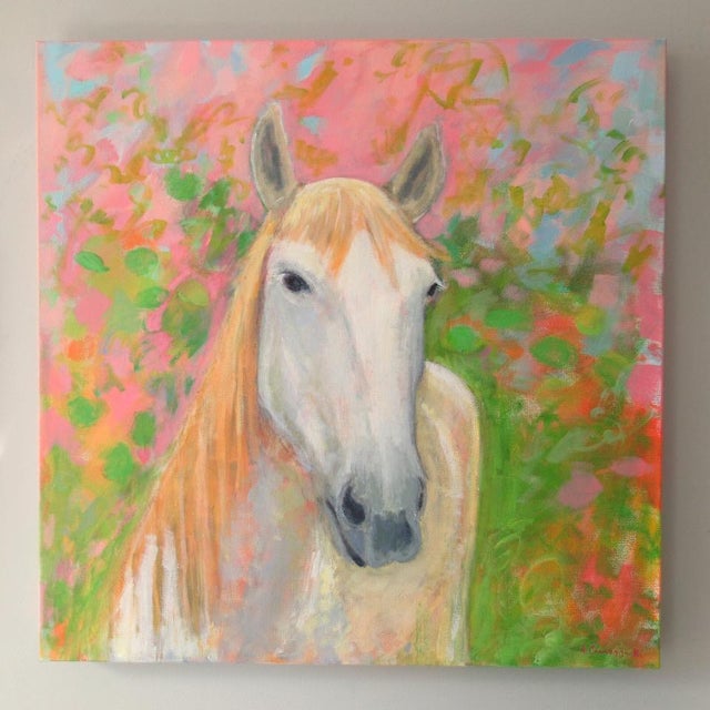 My daughter visited the Hawaiian Island of O'ahu. On the North Shore, she found a farm with a beautiful horse. I made this...