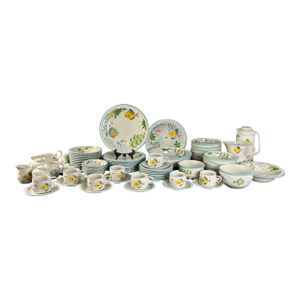 Vintage Studio Nova Barrier Reef Hand Painted Dinner Serveware