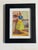 Antique Spanish Embroidered Postcards Framed - Set of 3 For Sale - Image 4 of 8