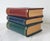 Vintage ceramic stack of books tissue box cover. Made by Bandwagon Inc. Dated 1995. Some minor flaws. Pictured. No chips...