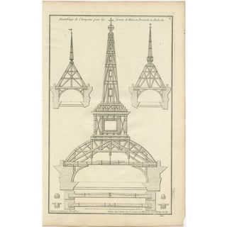 Neufforge, Architectural Mastery, 1770, Engravings, Set of 4 For Sale