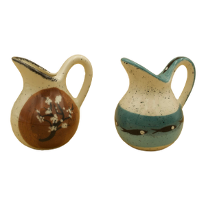 Pair of Jobi Studio Pottery Pitchers, Cape Cod, Mid-Century Modern, C. 1960s