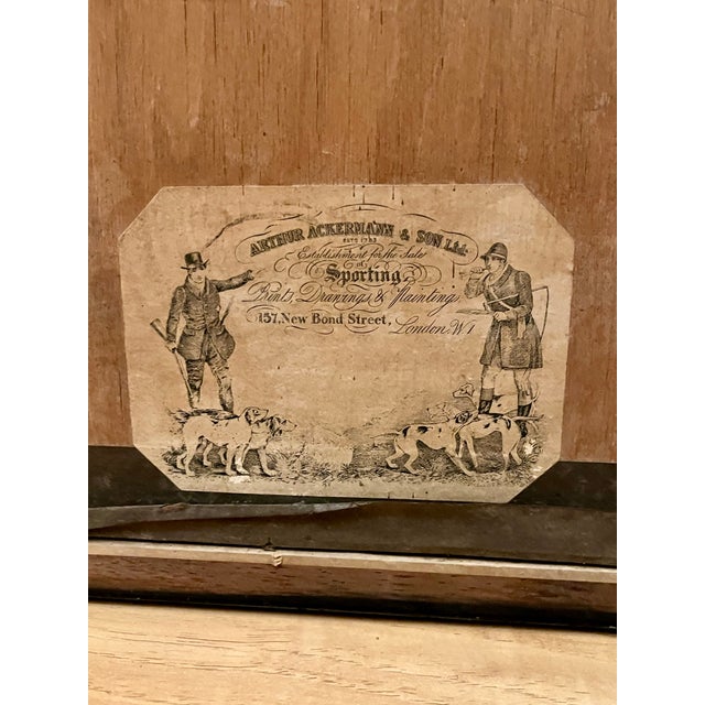 Antique Pair of English Game Bird Sporting Hand Colored Engravings in Ebonized Frames For Sale - Image 18 of 18