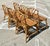 Late 20th Century Vintage Chinese Chippendale Rattan Dining Chairs - Set of 6 For Sale - Image 5 of 12