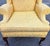 Vintage Queen Anne High Wingback Armchair For Sale - Image 10 of 14