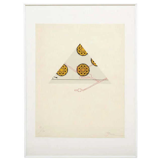 Paper Joan Brossa, Visual Poem, 1980s, Lithograph For Sale - Image 7 of 8