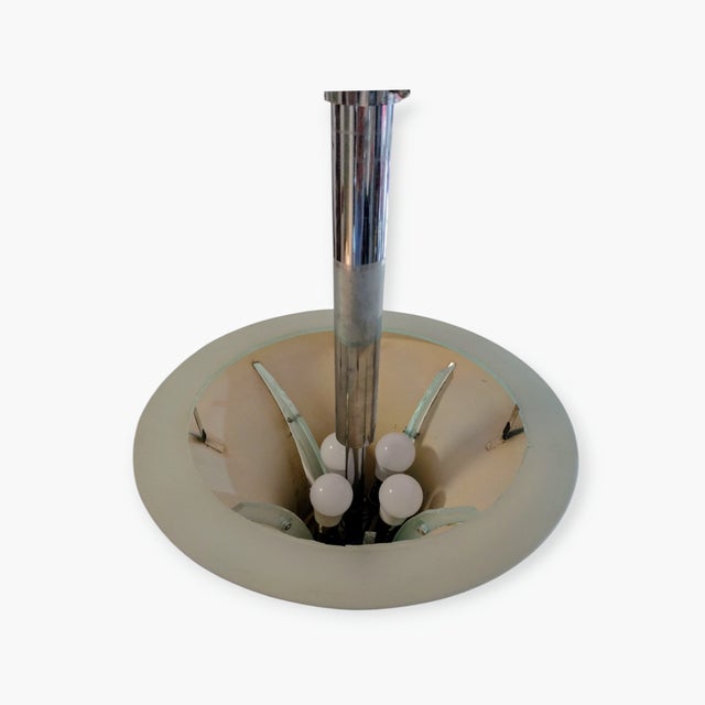 1920s Vintage Art Deco Ceiling Lamp, 1920s For Sale - Image 5 of 13