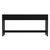 Lark 65 in. W Rectangular Wood 3 Drawer Console Table with Lower Open Shelf, Washed Black For Sale In Chicago - Image 6 of 8