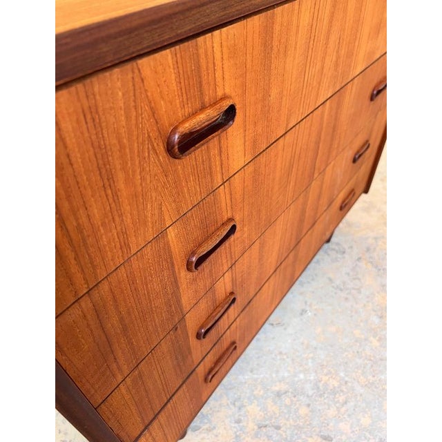 Teak Chest of Drawers, Denmark For Sale - Image 5 of 11