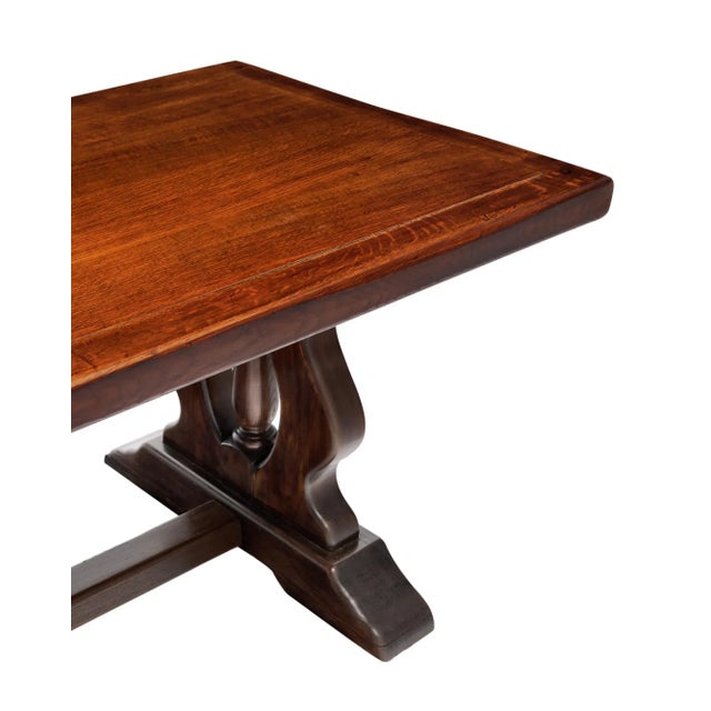 Late 19th Century French Antique Monastery Table For Sale - Image 5 of 9