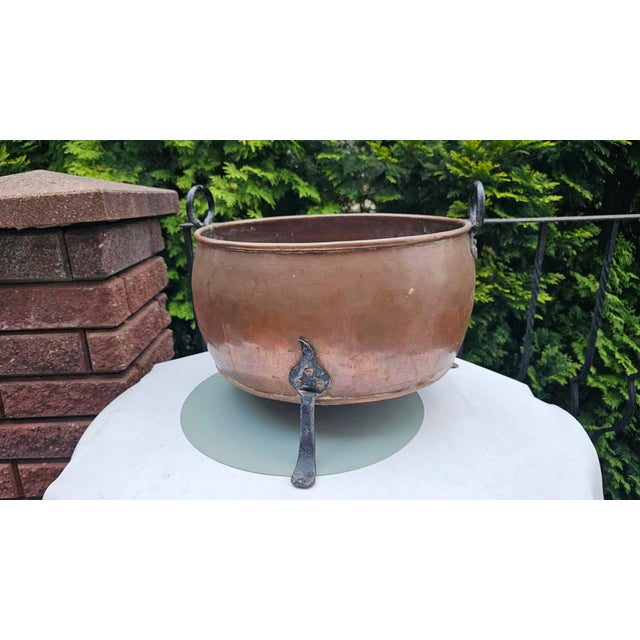 Art Deco Copper Pot, 1920s For Sale - Image 6 of 6