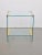 Metal Vintage Regency Brass & Glass Side Table, 1970s For Sale - Image 7 of 12