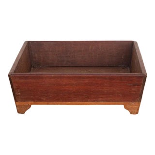 Vintage Colonial Teak Tray For Sale
