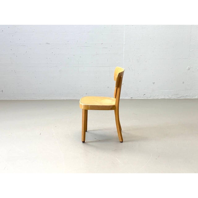 Brown Classic Childrens Chair by Horgen Glarus, 1960s For Sale - Image 8 of 12