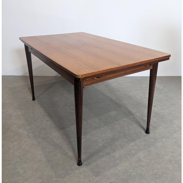 Mid-Century Extendable Dining Table, 1960s For Sale - Image 4 of 6