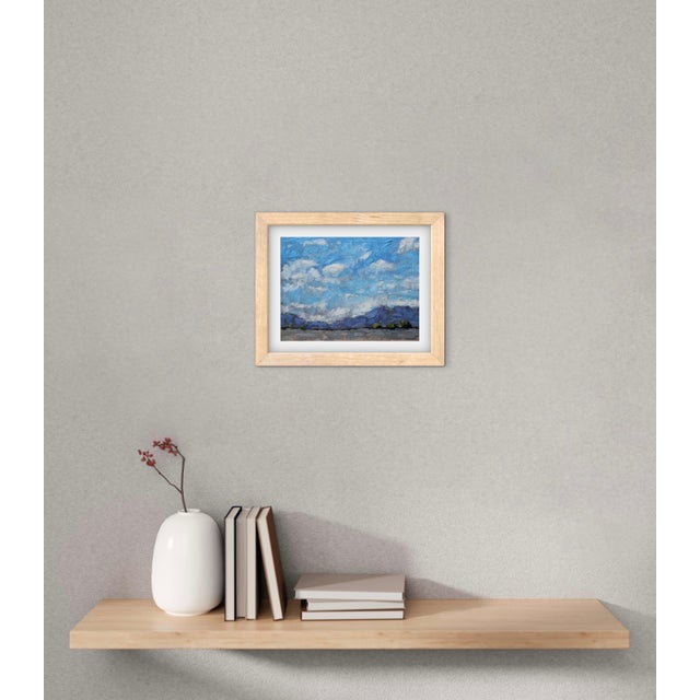 Nevada Clouds (Original Impressionist Oil Landscape) For Sale - Image 4 of 5