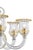 Imperial Venetian "Rigadin" Murano Glass Chandelier With Gold Trimming For Sale - Image 6 of 8