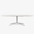 Mid-Century Modern Florence Knoll 96" Dining Table in Polished Carrara Marble For Sale - Image 3 of 12