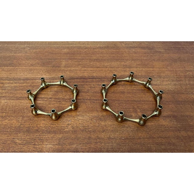 Mid-Century Danish Candleholders by Jens H. Quistgaard, Set of 2 For Sale - Image 5 of 14