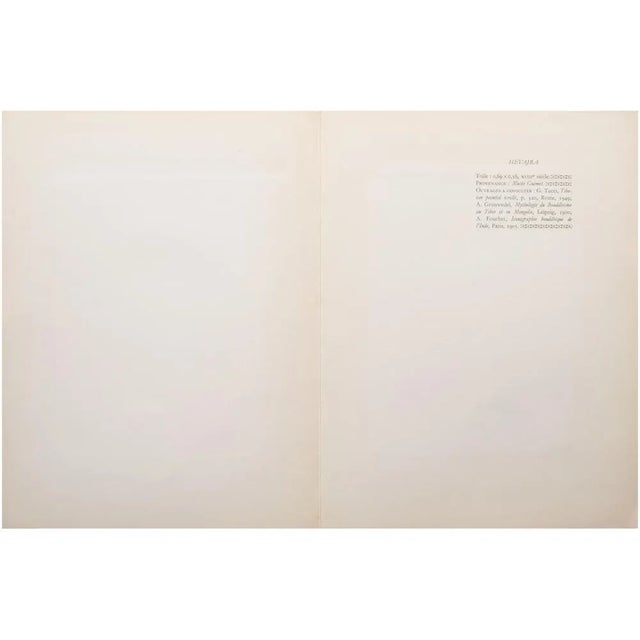 1950s 1954 Hevajra, First Edition Parisian Full-Color Print For Sale - Image 5 of 9