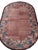 1930s Pink Rose Open Field Floral Antique Chinese Art Deco Rug 5' X 7'10" Knotted Wool Carpet For Sale - Image 9 of 9