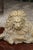 Brass English Brass Lion Sculpture from the Late 19th Century in Reclining Position For Sale - Image 8 of 12