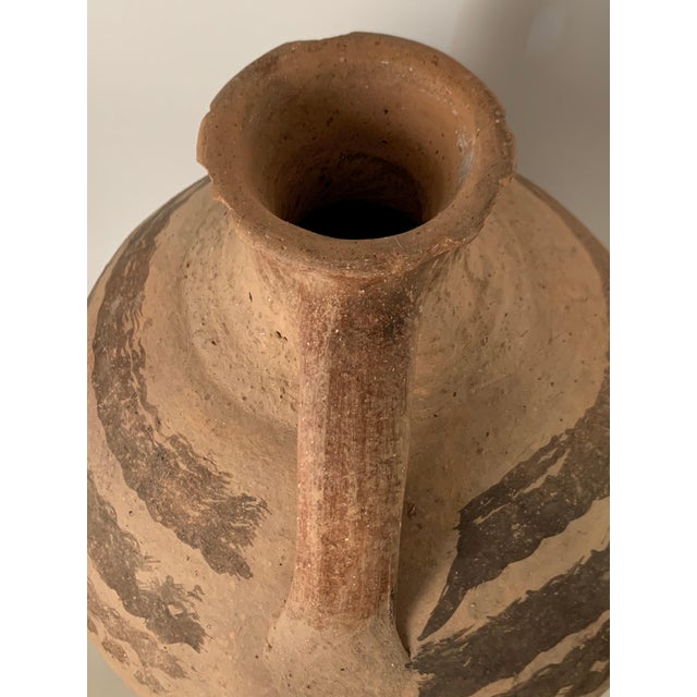18th Century Bridal Jug Picher "Cantaro" from Calanda, Spain, Terracotta Vase For Sale - Image 4 of 18