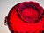Glass Handmade Candy Dish in Ruby ​​Glass, Italy, 1960s For Sale - Image 7 of 12