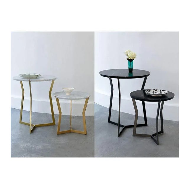 Not Yet Made - Made To Order Mini Carrara Marble Star Side Table by Olivier Gagnère For Sale - Image 5 of 8