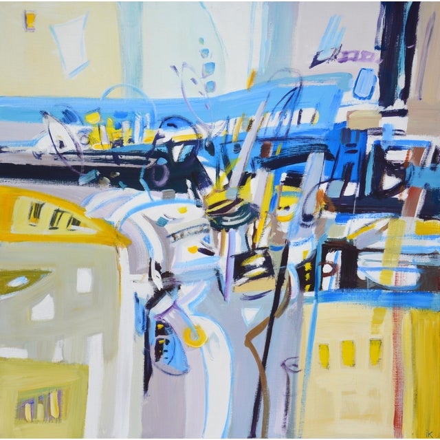 Abstraction 23.Modern Original Painting.Iryna Kastsova For Sale