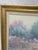 Purple Late 20th Century Landscape Oil Painting For Sale - Image 8 of 8