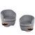 Vintage French Sculptural Capsule Lounge Chairs by Jean-Rémy Couradette, 2002, Set of 2 For Sale - Image 6 of 6