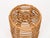 Tito Agnoli Rattan and Wicker Round Pouf Stool attributed to Tito Agnoli, Italy, 1960s For Sale - Image 4 of 12