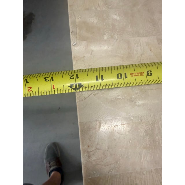 Tessellated Stone Pedestal For Sale - Image 4 of 7