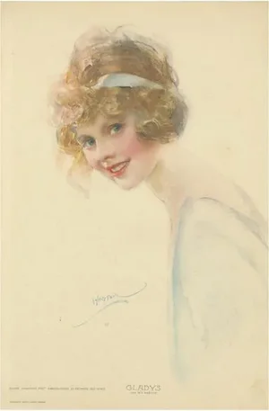 W. E. Webster, Gladys, 1922, Lithograph on Paper