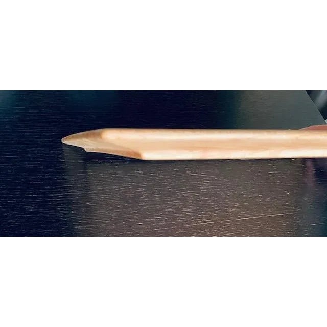 Rare Vintage Ed Wohl “Primo” Bird’s Eye Maple Presentation Cutting Board For Sale - Image 9 of 10